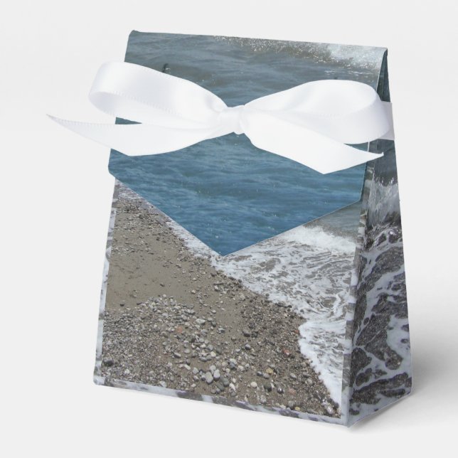 Ocean Beach Theme Favor Box (Front Side)