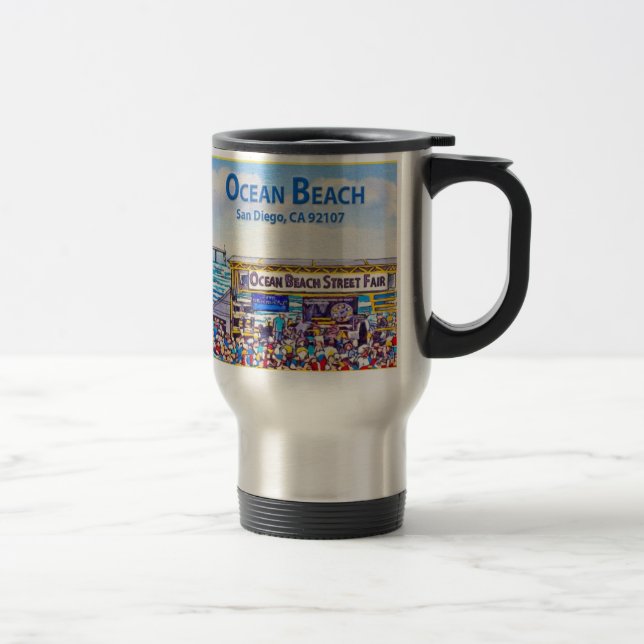 Ocean Beach Travel Cup (Right)