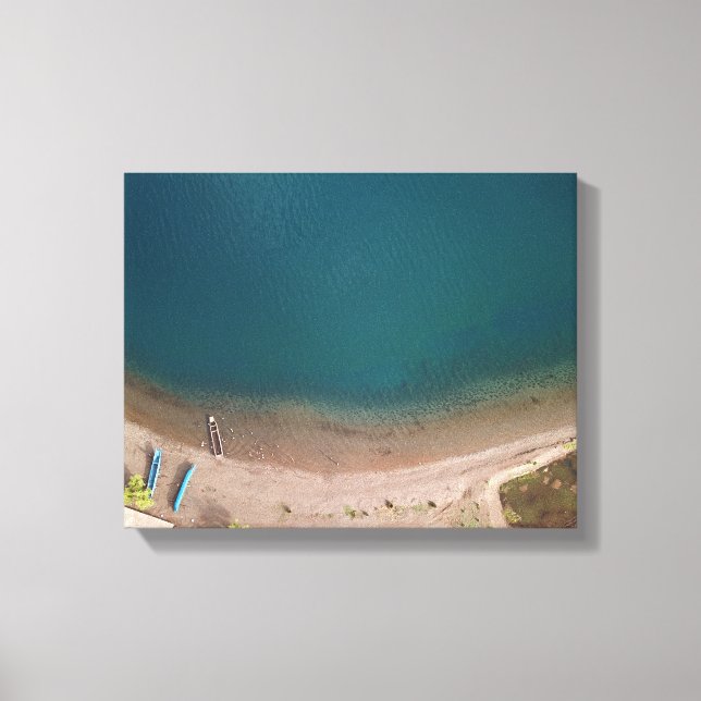 Ocean & Beach View Canvas Print (Front)