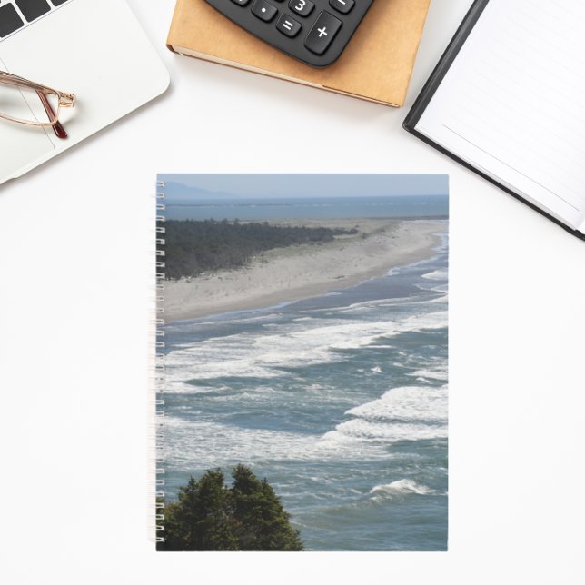 Ocean Beach Waves Coastline Seascape Notebook (In Situ)