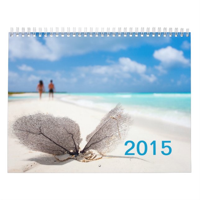 Ocean beaches calendar (Cover)