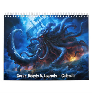 Ocean Beasts & Legends – Calendar