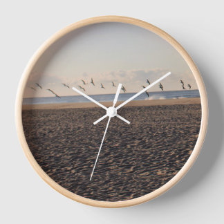 Ocean Birds Clock
