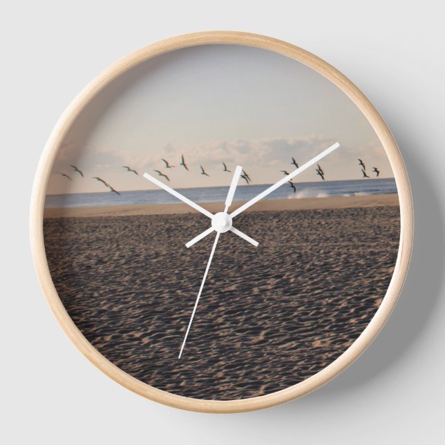 Ocean Birds Clock (Front)