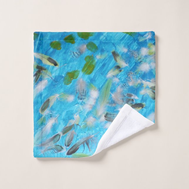 Ocean Birds Wash Cloth (Wash Cloth)