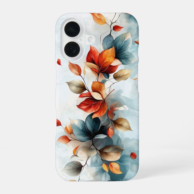 Ocean Bloom iPhone 16 Case (Back)