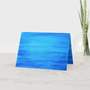 Ocean Blue Card