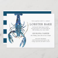 Ocean Blue Lobster Bake Birthday | Striped