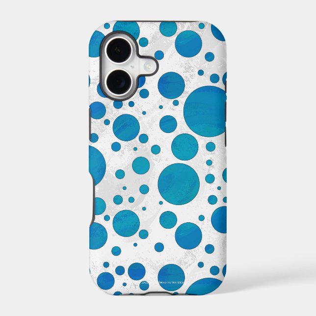 Ocean Blue Polka Dots (Back)