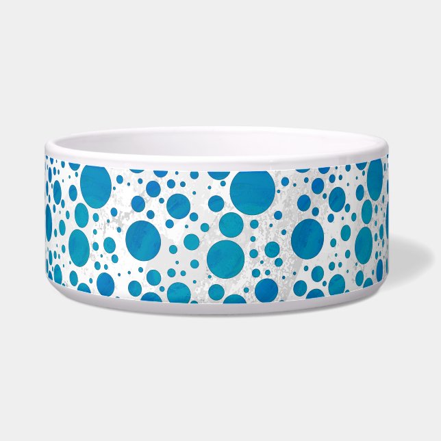 Ocean Blue Polka Dots (Right)