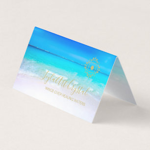 Ocean Blue Professional Business Card