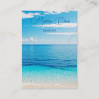 Ocean Blue Scene Necklace Display