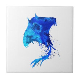 Ocean Blue Stingray Tile