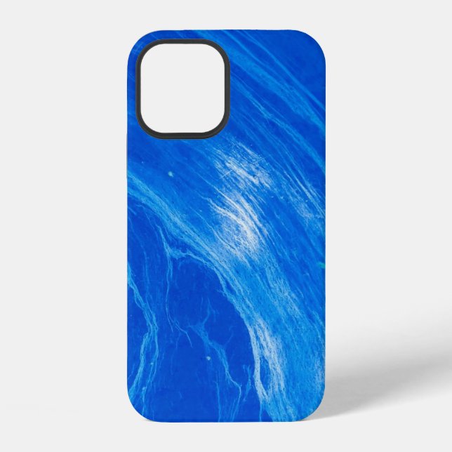 Ocean Blue Waves Summer Time iPhone Case (Back)