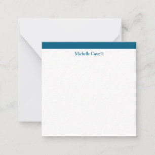 Ocean Blue & White Professional Unique Classical Card