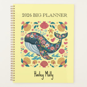 Ocean Breeze 2026 Planner (Dolphin Seaside Cover)