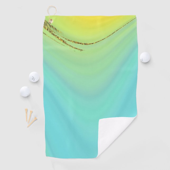 Ocean Breeze Golf Towel (InSitu)