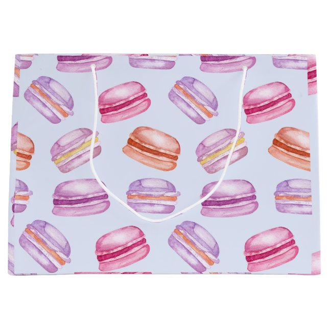 Ocean Breeze Macarons Large Gift Bag (Front)