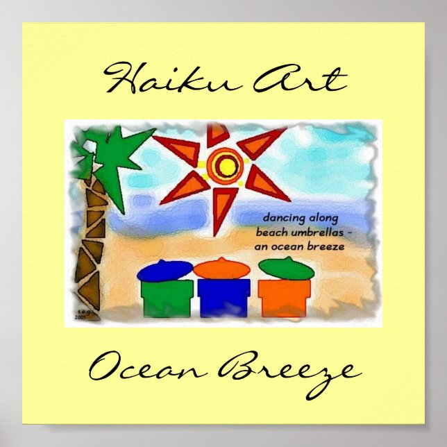 Ocean Breeze Print (Front)