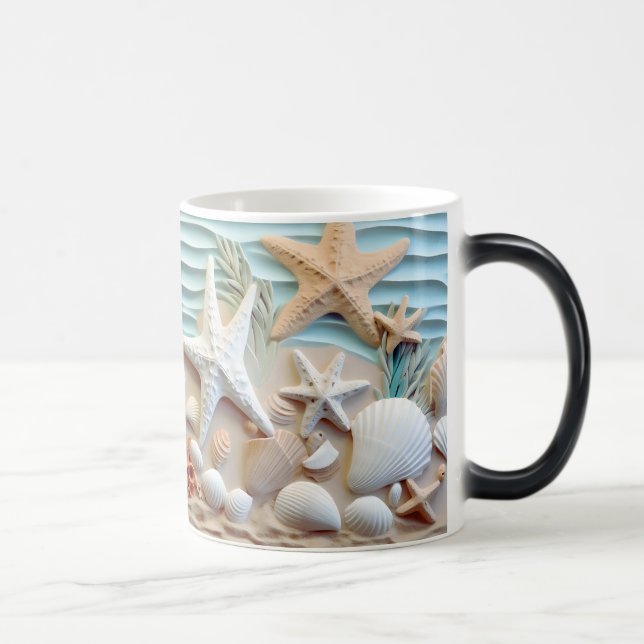Ocean Breeze Seashell Mug (Right)