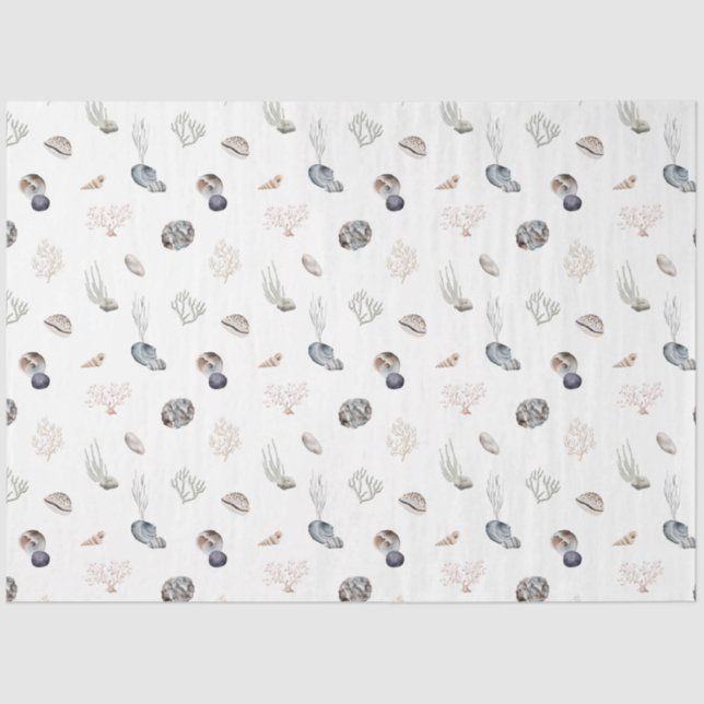 Ocean Breeze Series Design 2 Tissue Paper (Front)