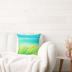'Ocean Breeze' Throw Pillow