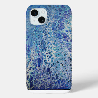 Ocean bubbles iPhone 15 mini case