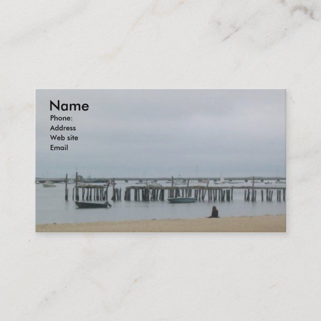 Ocean Business Card (Front)