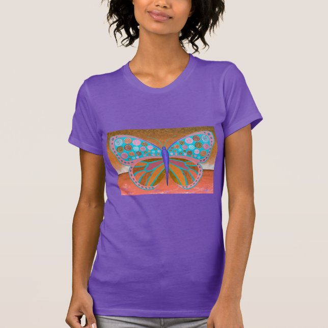 Ocean Butterfly Women's T-Shirts (Front)