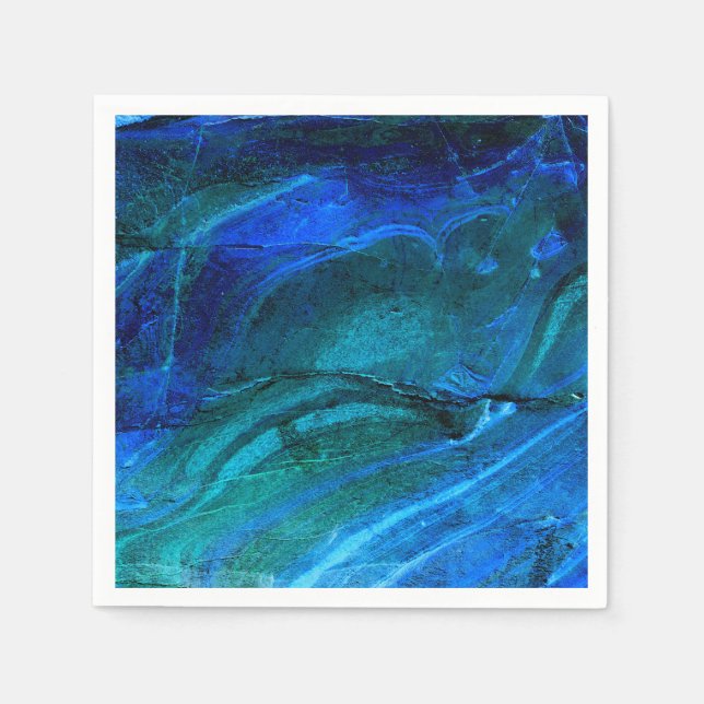 Ocean Carved Stone  Napkin (Front)