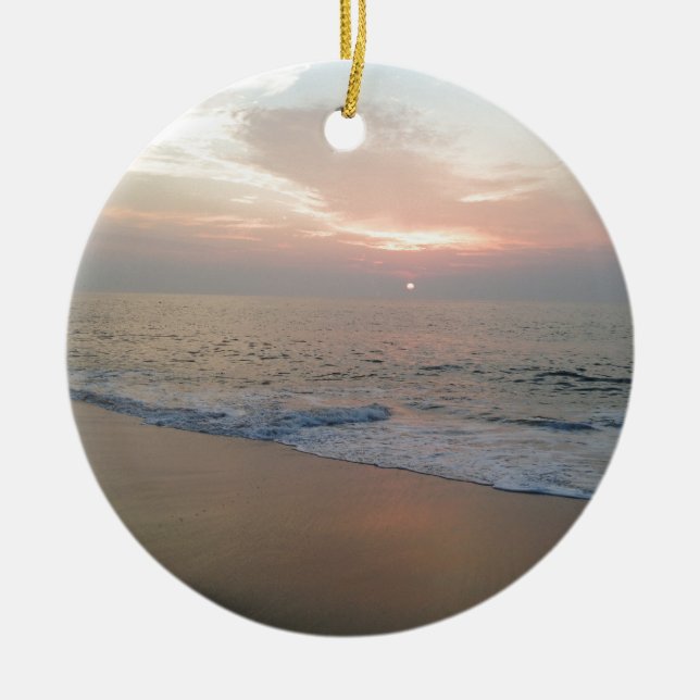 Ocean Ceramic Ornament (Front)