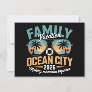 Ocean City Beach Invitation