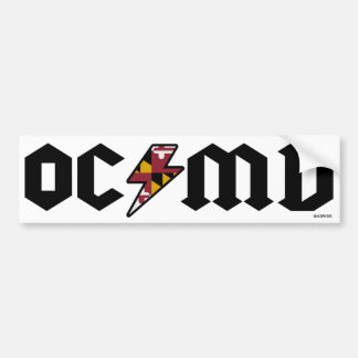 Ocean City Bumper Sticker OCMD