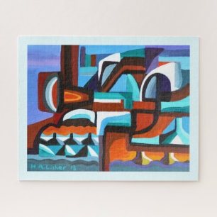 Ocean city jigsaw puzzle