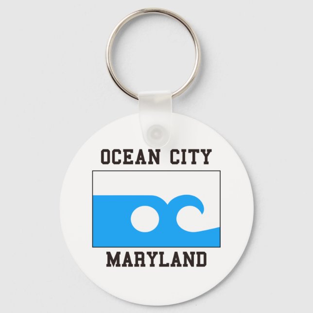 Ocean City Maryland Keychain (Front)
