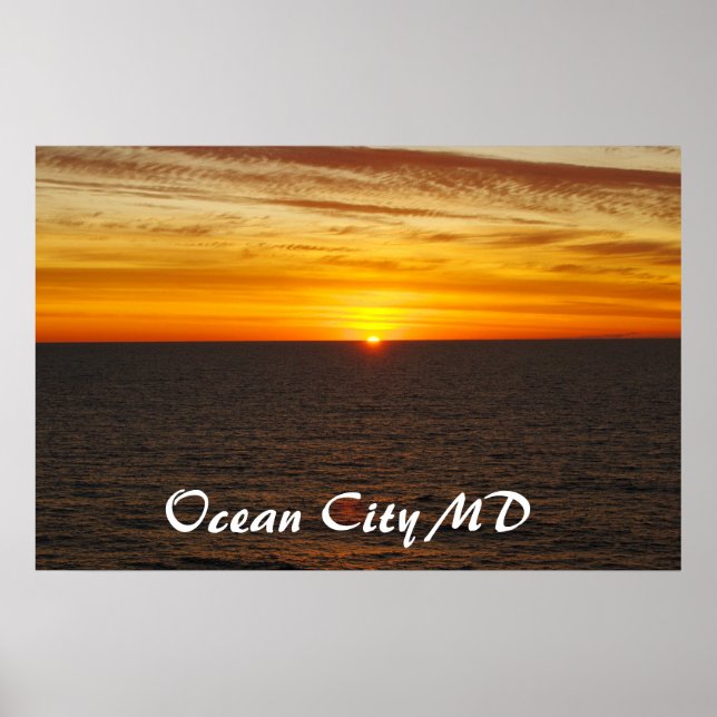 ocean city md poster (Front)