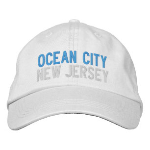 OCEAN CITY NEW JERSEY CASQUETTE BASEBALL EMBROISÉ