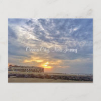 Ocean City New Jersey Post Card-Music Pier
