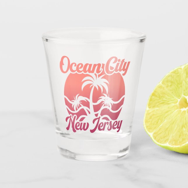 Ocean City,New Jersey Shot Glass (Front)