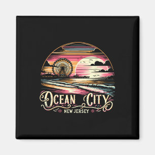 Ocean City New Jersey Travel Summer Family Vacatio Magnet