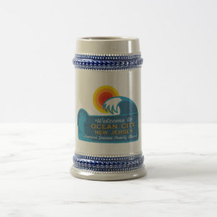 Ocean City NJ Beer Stein