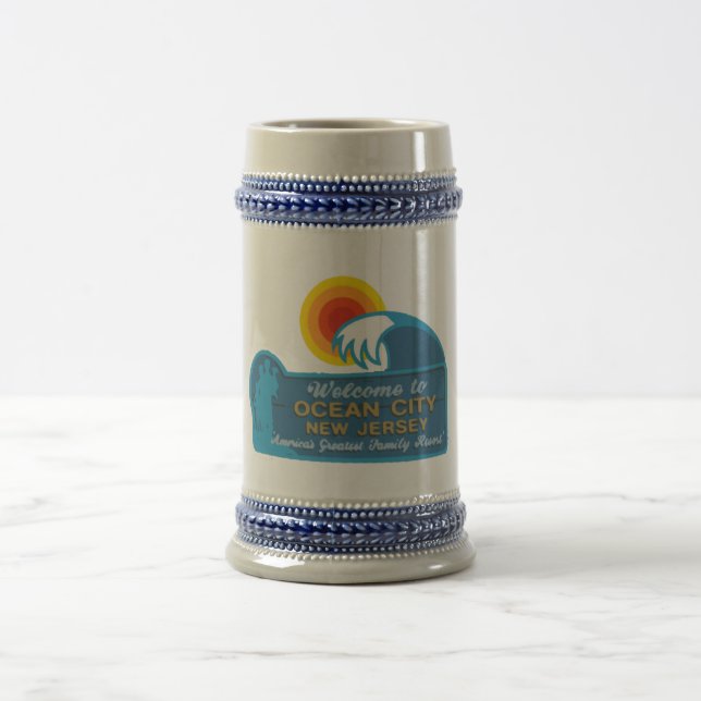 Ocean City NJ Beer Stein (Center)