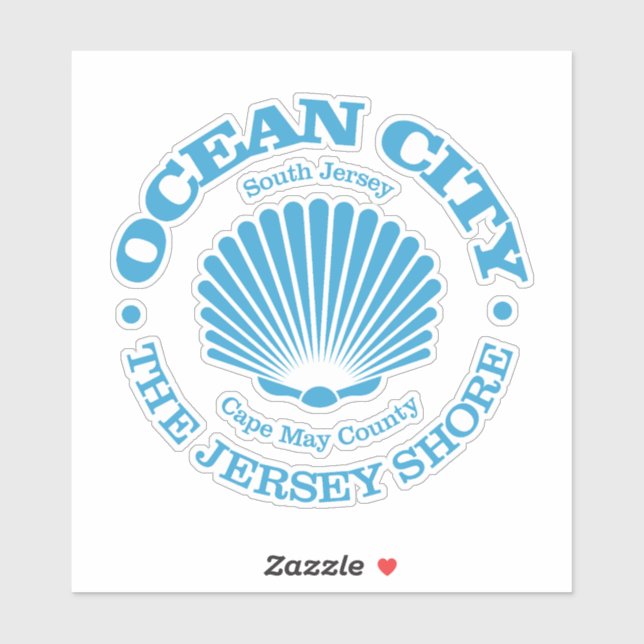 Ocean City NJ (seashell) (Sheet)