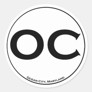 Ocean City Stickers
