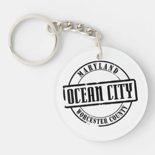 Ocean City Title Keychain