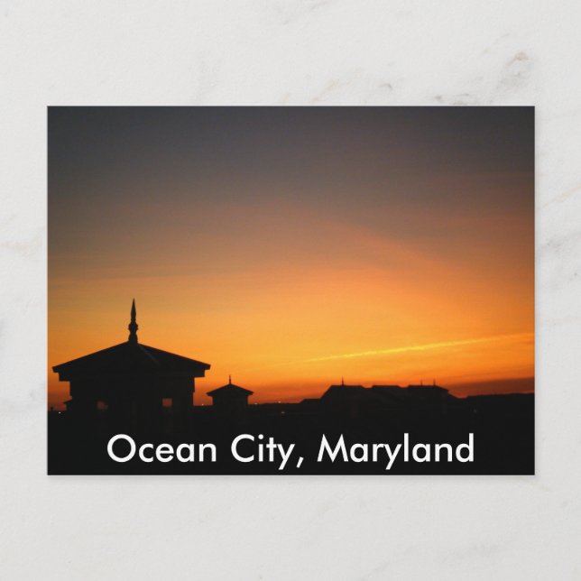 Ocean City View Postcard (Front)