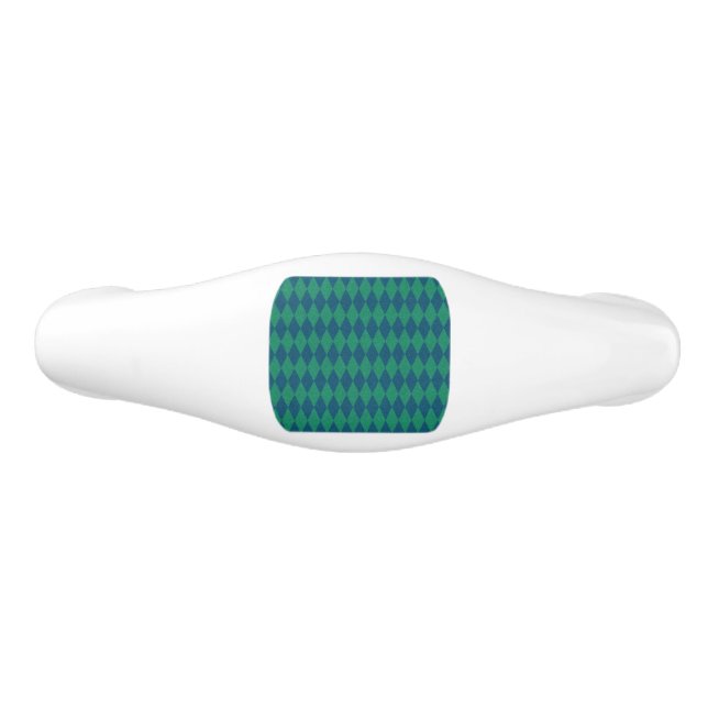 Ocean Colour Diamond Glitter Ceramic Drawer Pull (Front)