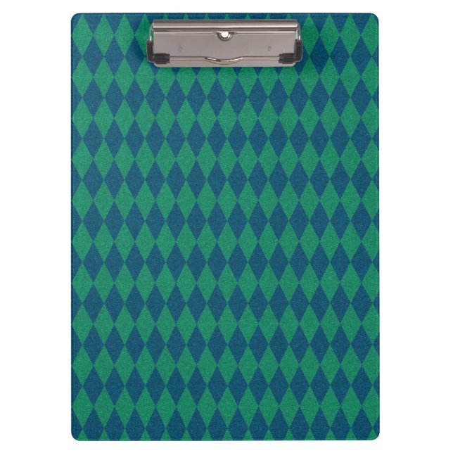 Ocean Colours Diamond Glitter Clipboard (Front)