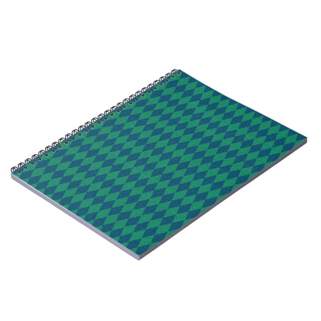 Ocean Colours Diamond Glitter Notebook (Left Side)