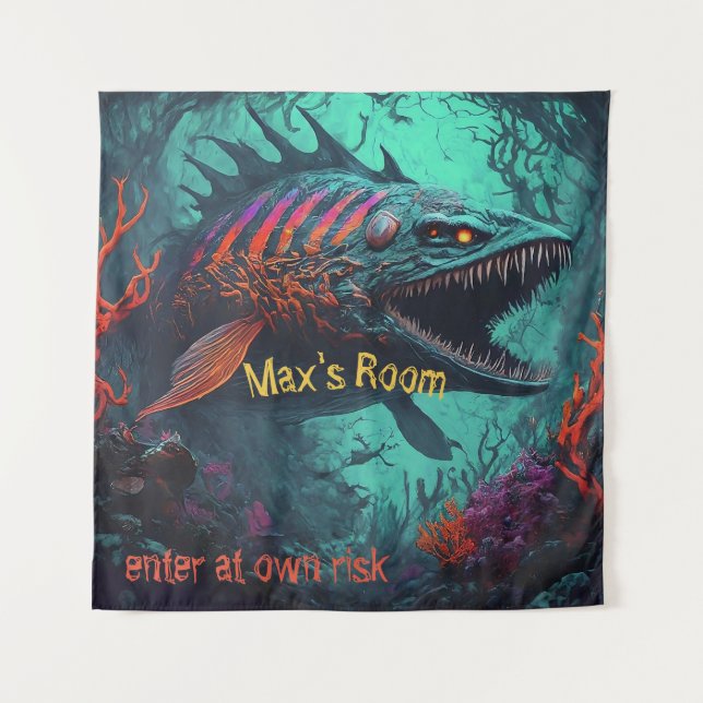 Ocean Creature Tapestry (Front)